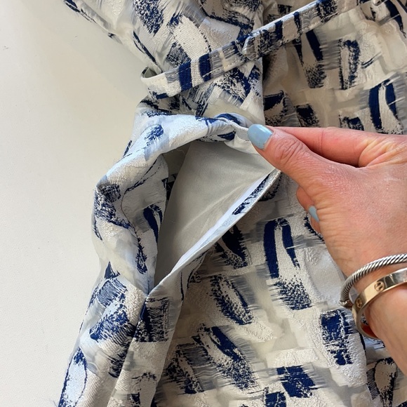 Oscar de la Renta - Navy Dress - Picture 5 of 9